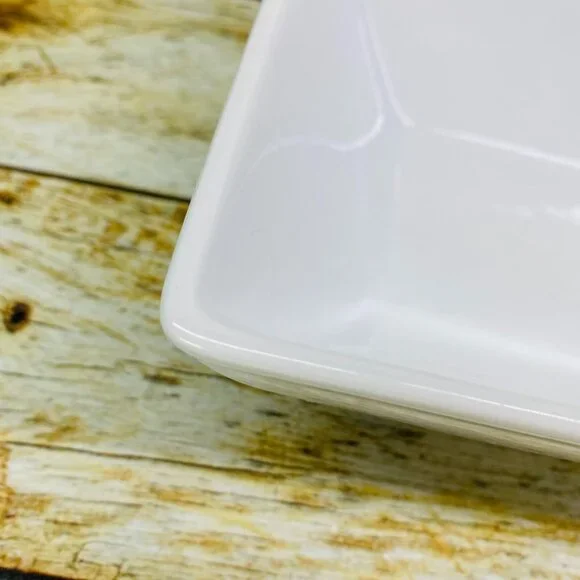 Threshold Target WHITE SOFT SQUARE All White Undecorated 6" All Porpuse Bowl - Picture 11 of 16